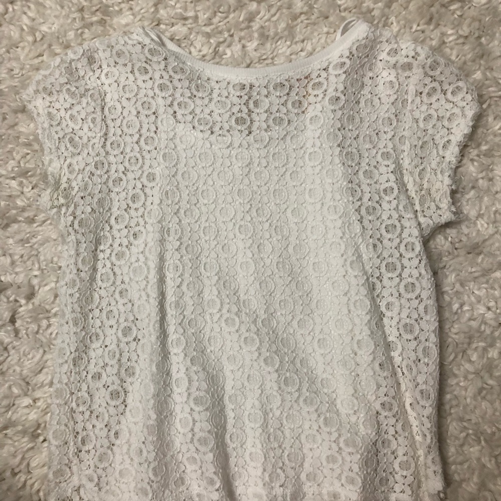 Forever 21 floral print T shirt